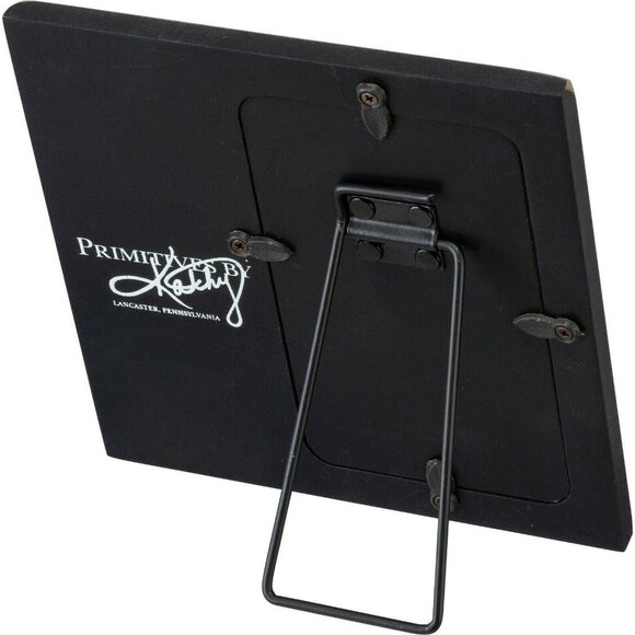 Life Is Better With Cats Photo Frame 6" X 6" Primitive By Kathy Wooden Tabletop - Picture 2 of 2